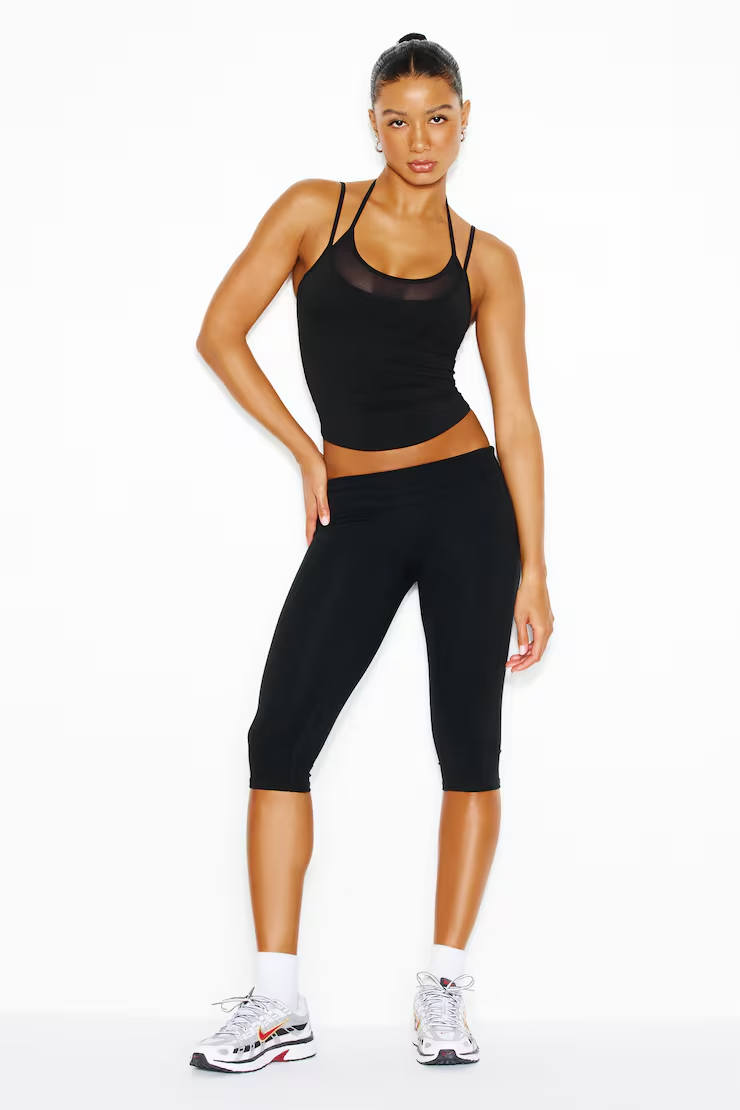 Active Double Layer Mesh Tank Top - Image 4