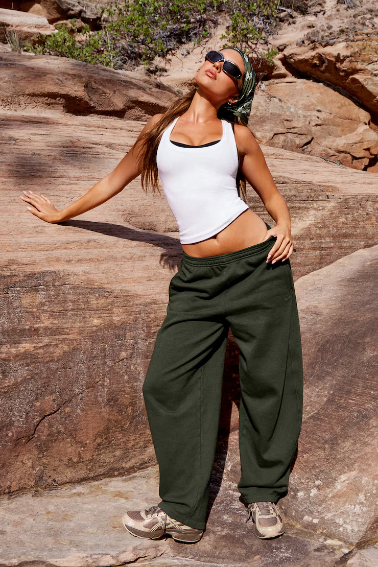 Alternative view of Ultrafleece Barrel Leg Sweatpants