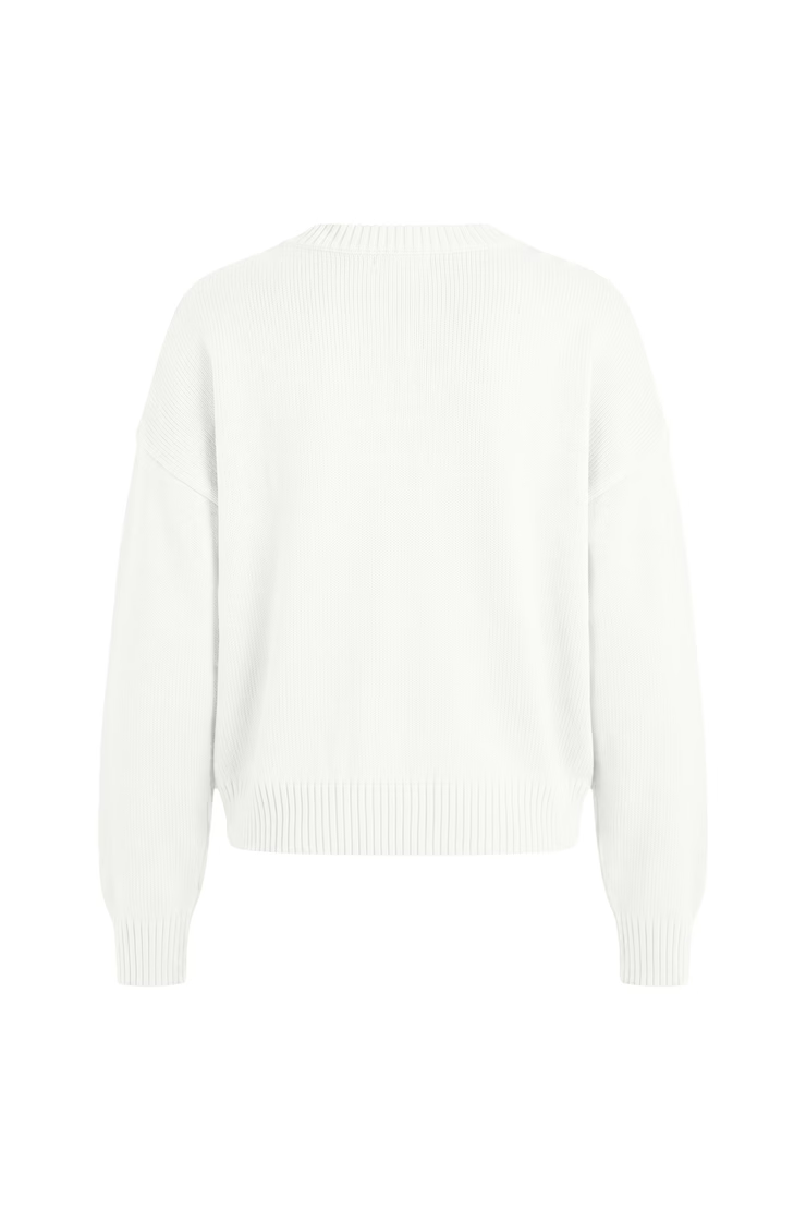 Throwover V-Neck Sweater - Image 7